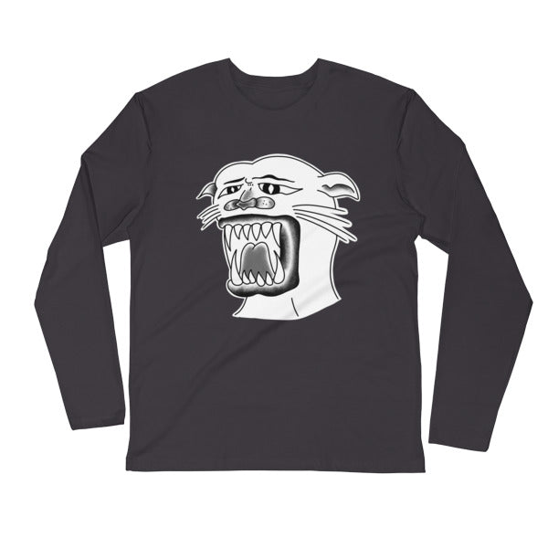 The Sucky Panther Long Sleeve Unisex Fitted Crew